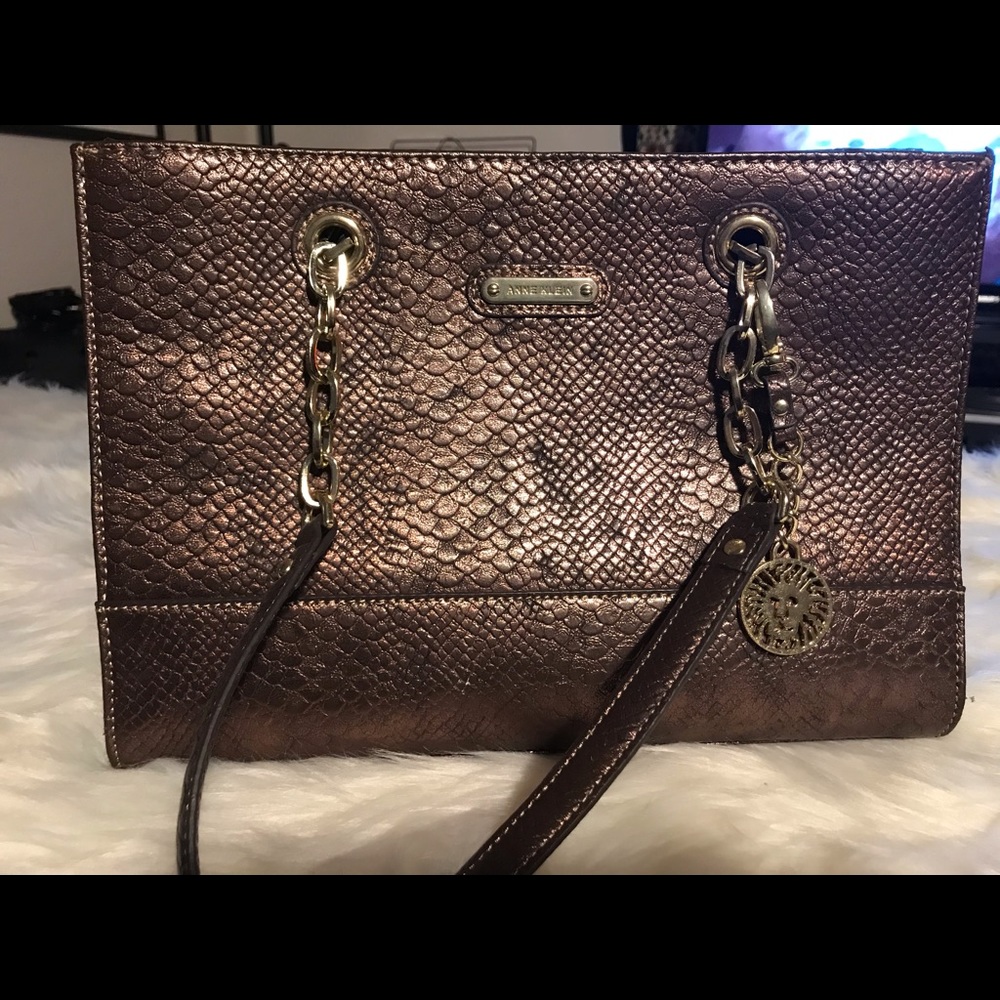 Anne Klein Bronze Purse